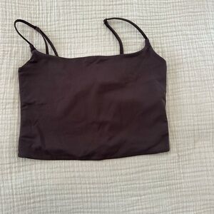 Aritzia Original Contour Squareneck Cami Waist Tank